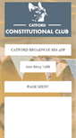Mobile Screenshot of catfordconstitutionalclub.com